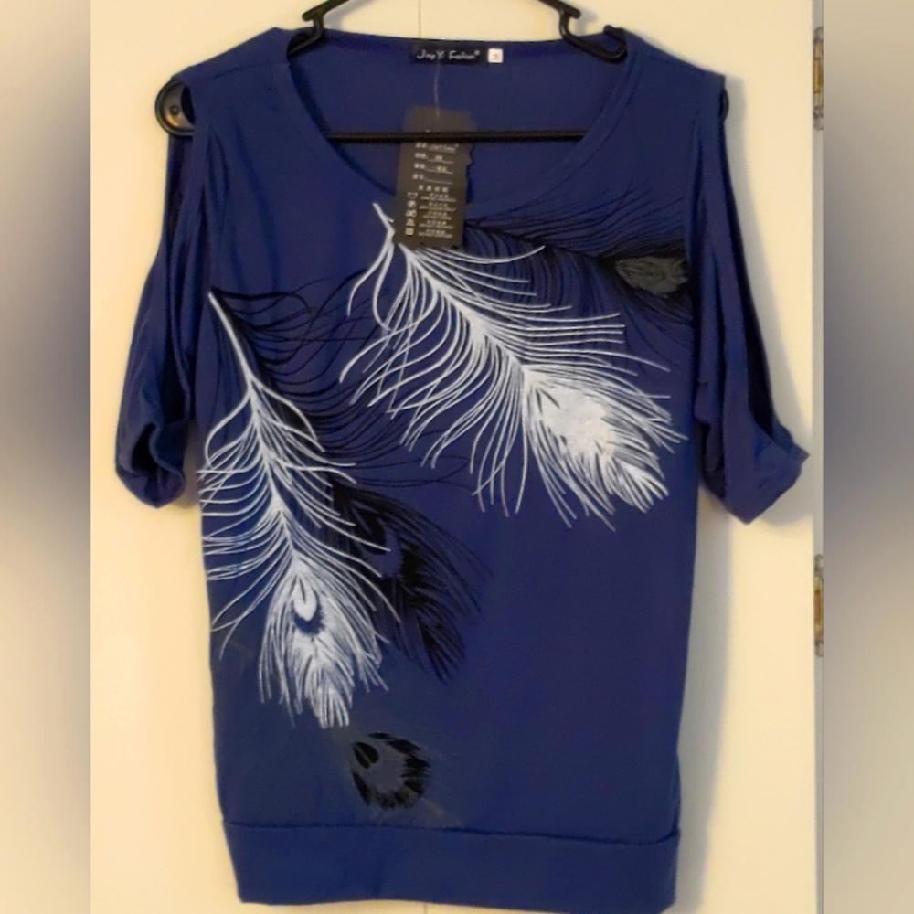 Woman Blouse in Blue